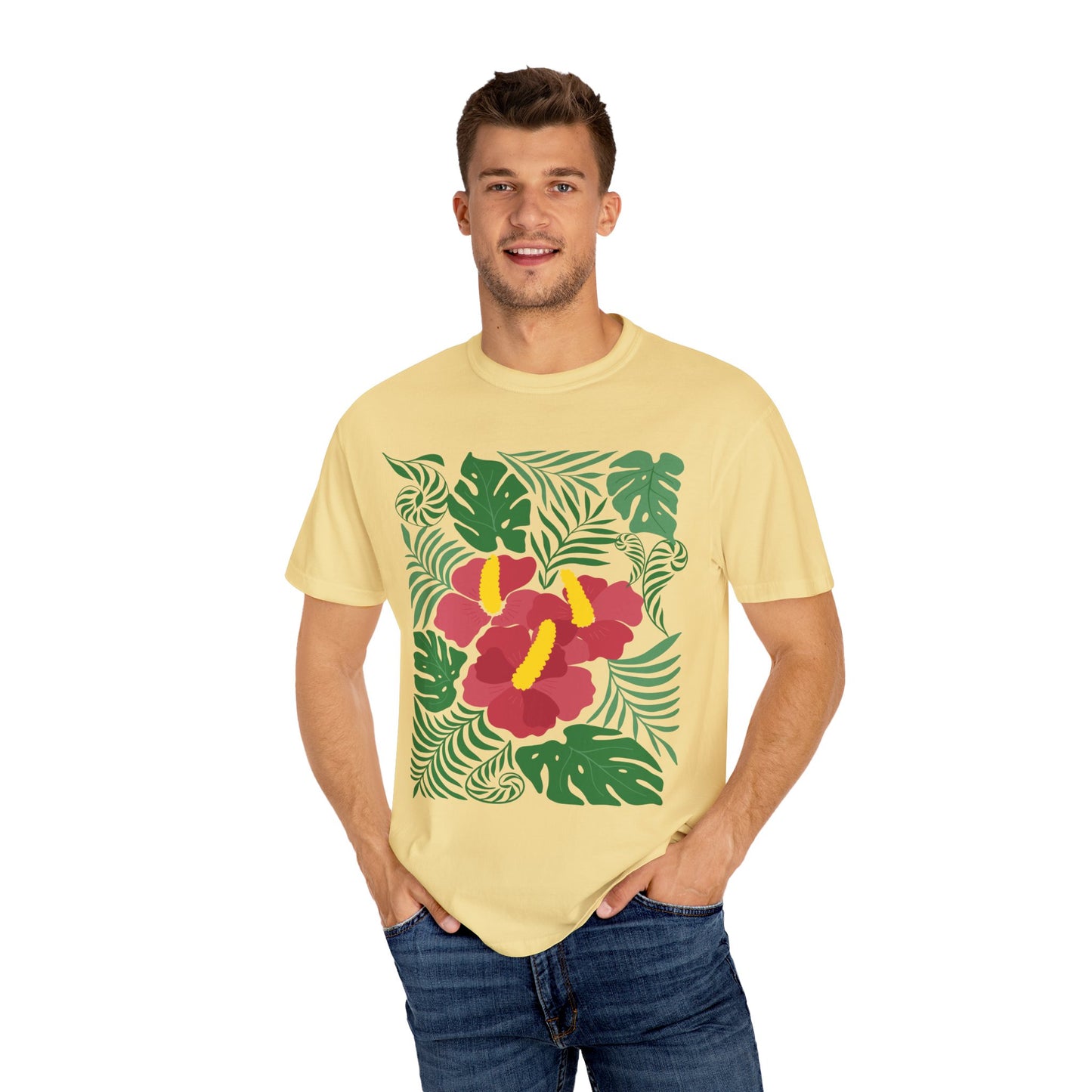 Ferns And Flowers Unisex T -shirt