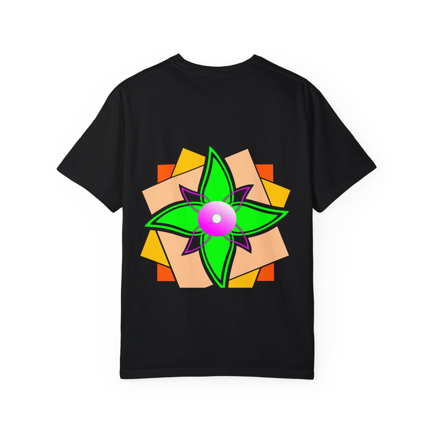 Floral Geometry  Unisex T -shirt