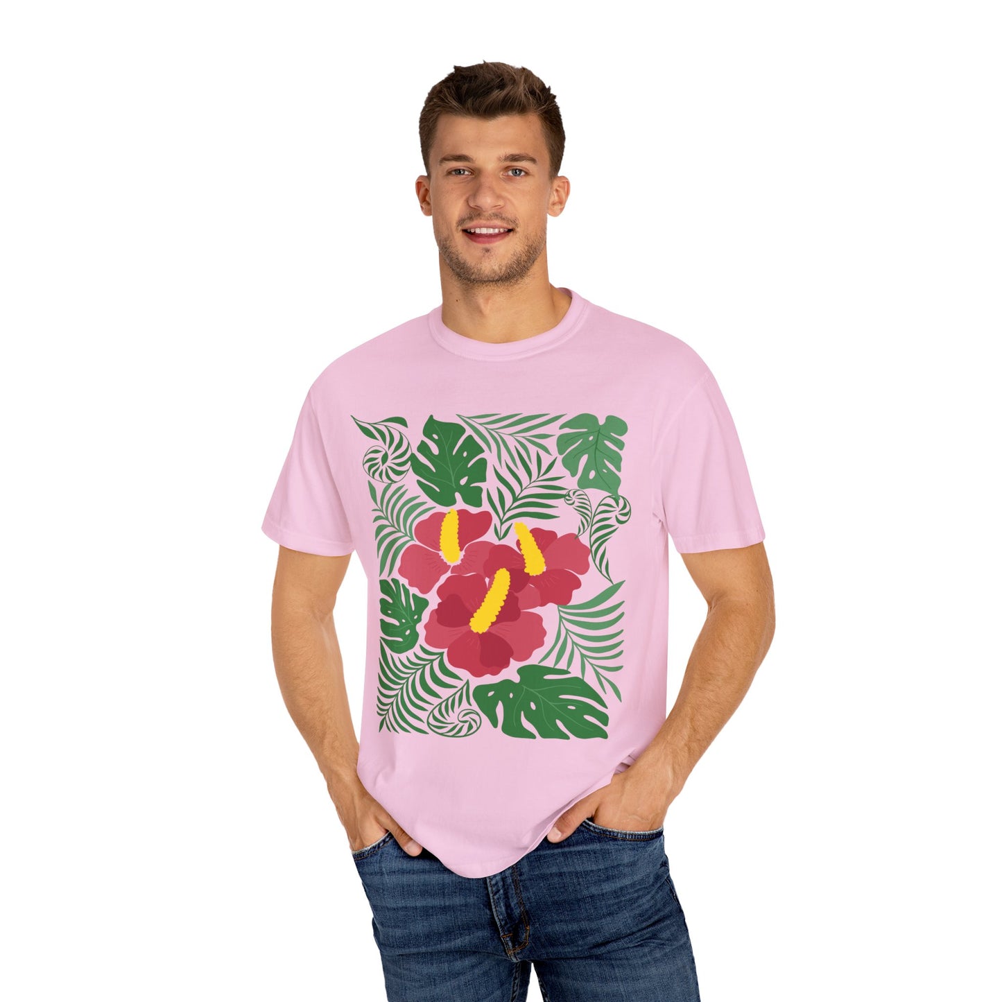 Ferns And Flowers Unisex T -shirt