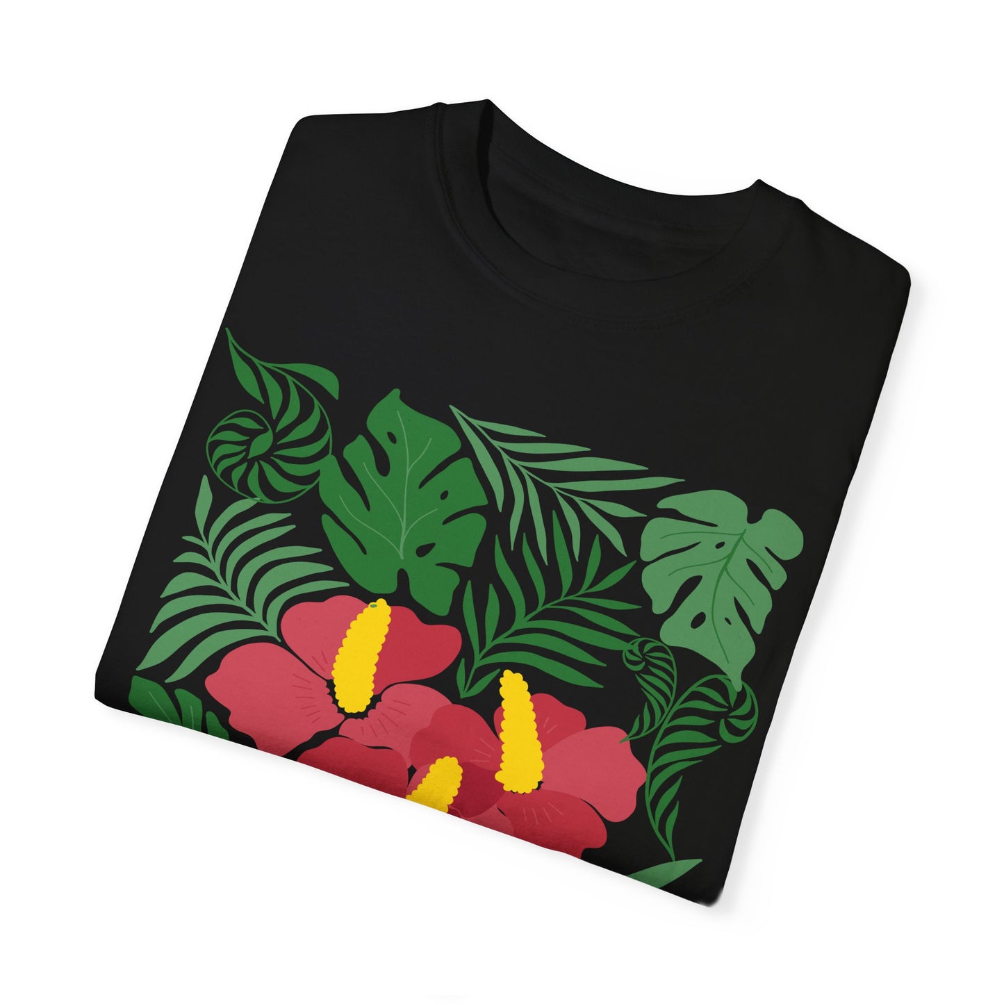 Ferns And Flowers Unisex T -shirt