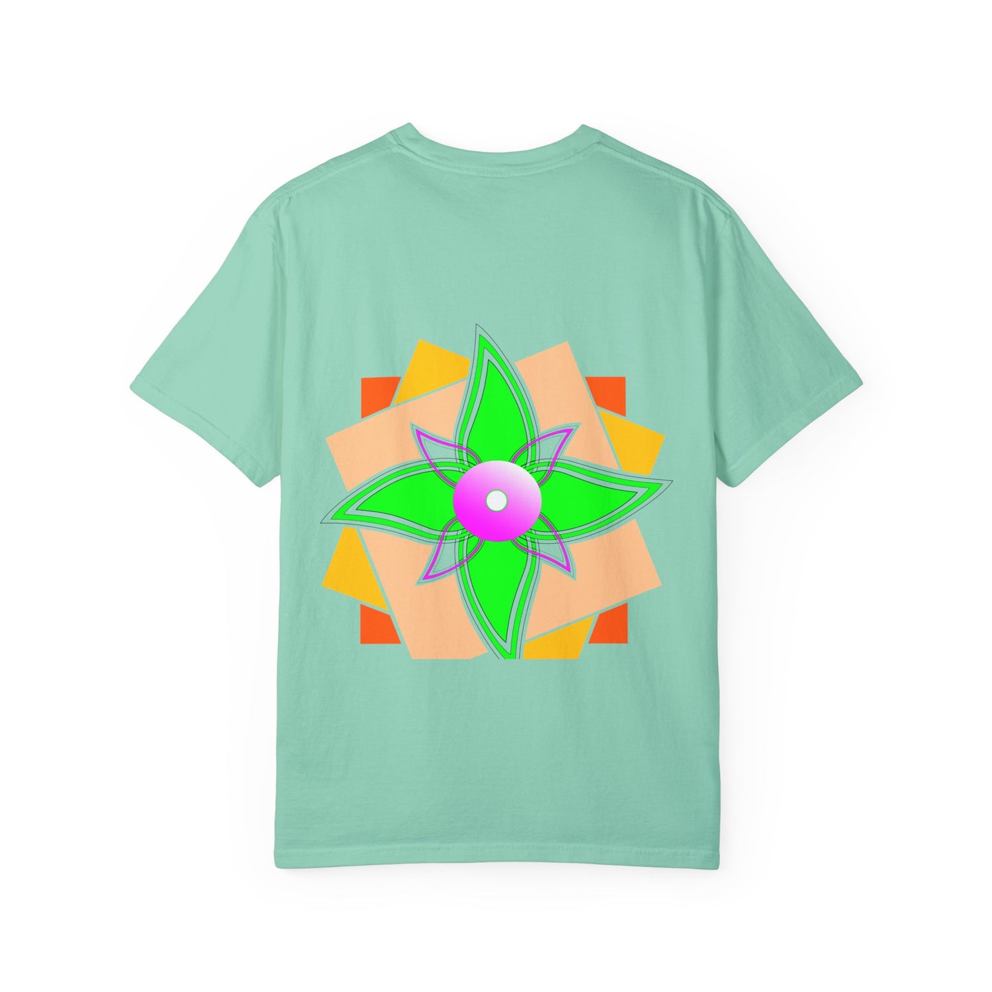 Floral Geometry  Unisex T -shirt